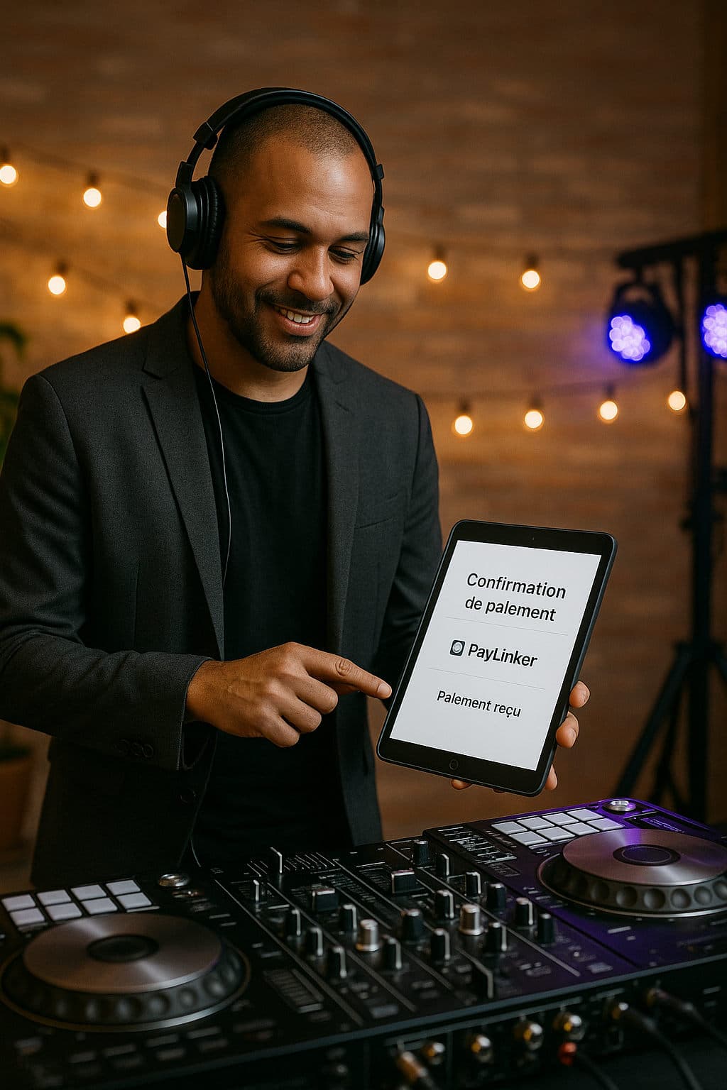 DJ & animation : acompte par SMS, dates sécurisées