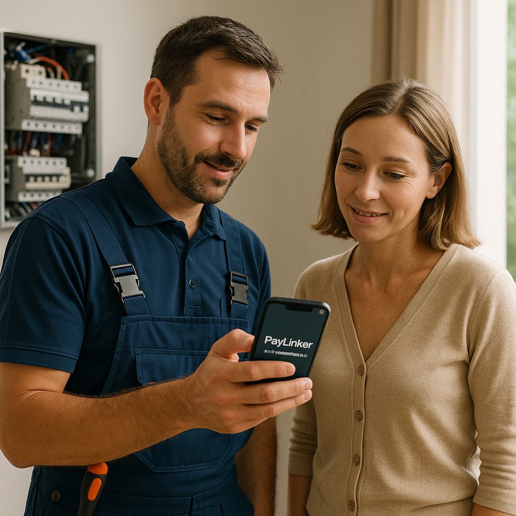 Antenniste / parabole : acompte par SMS, interventions planifiées